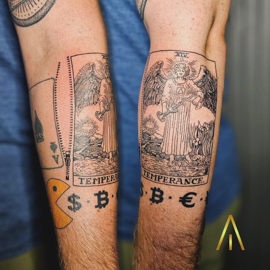 Blackwork tattoo Chiang Mai Artisan Ink