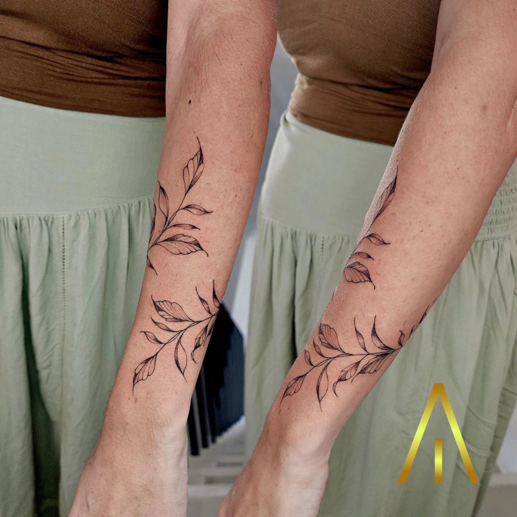 Black and grey tattoo Chiang Mai Artisan Ink