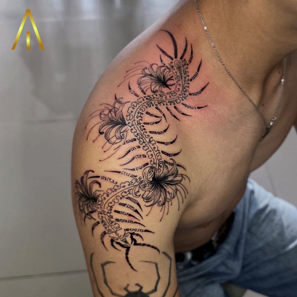 Taely Sak Yant tattoo Chiang Mai