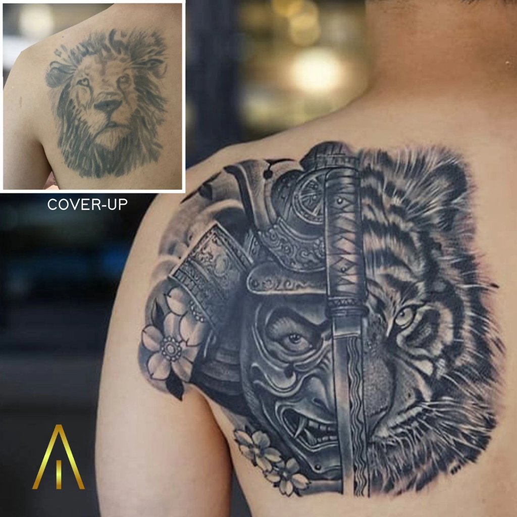Cover up tattoo Chiang Mai Artisan Ink