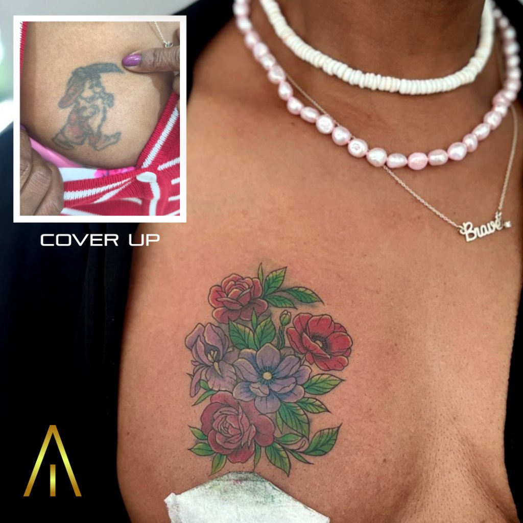 Cover up tattoo Chiang Mai — Artisan Ink