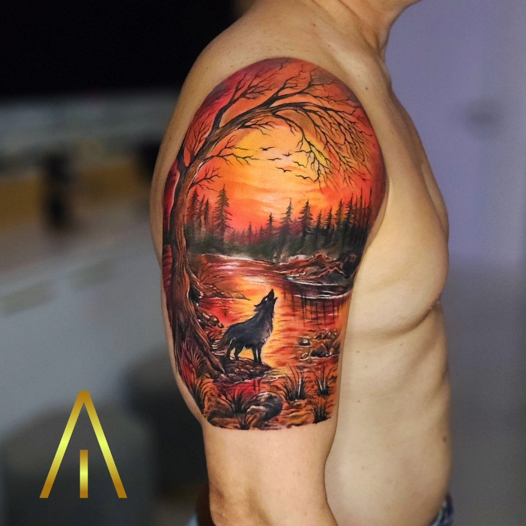 Colour tattoo Chiang Mai Artisan Ink