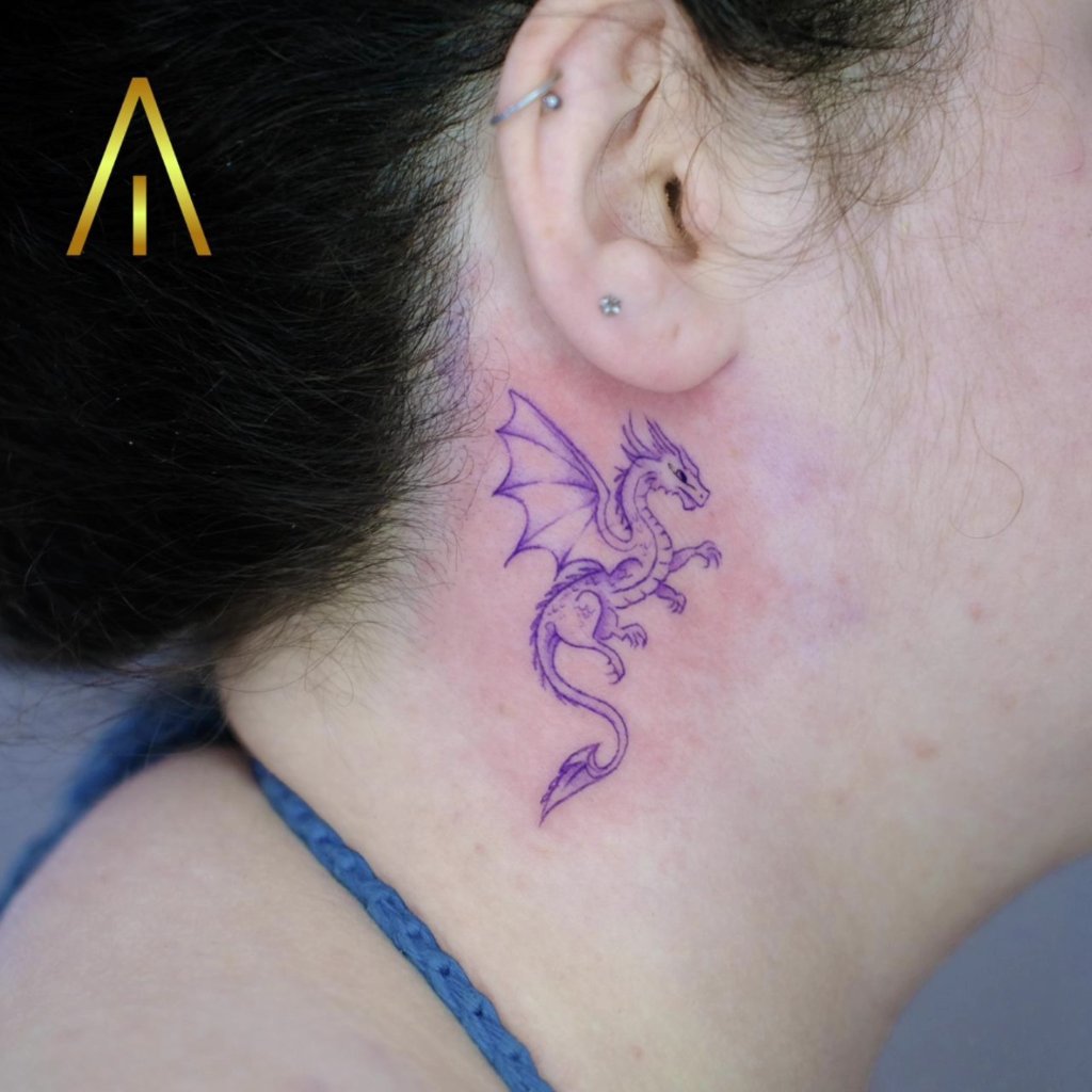 Fine line tattoo Chiang Mai Artisan Ink