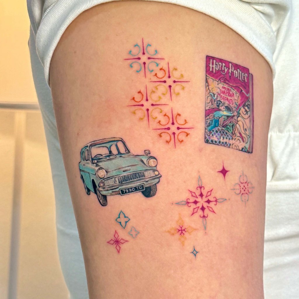 Katie colour tattoo Chiang Mai