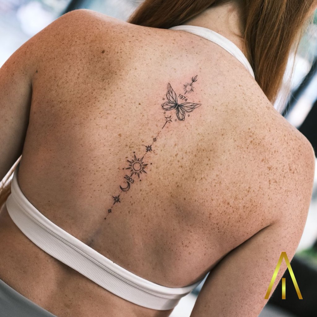 Fine line tattoo Chiang Mai