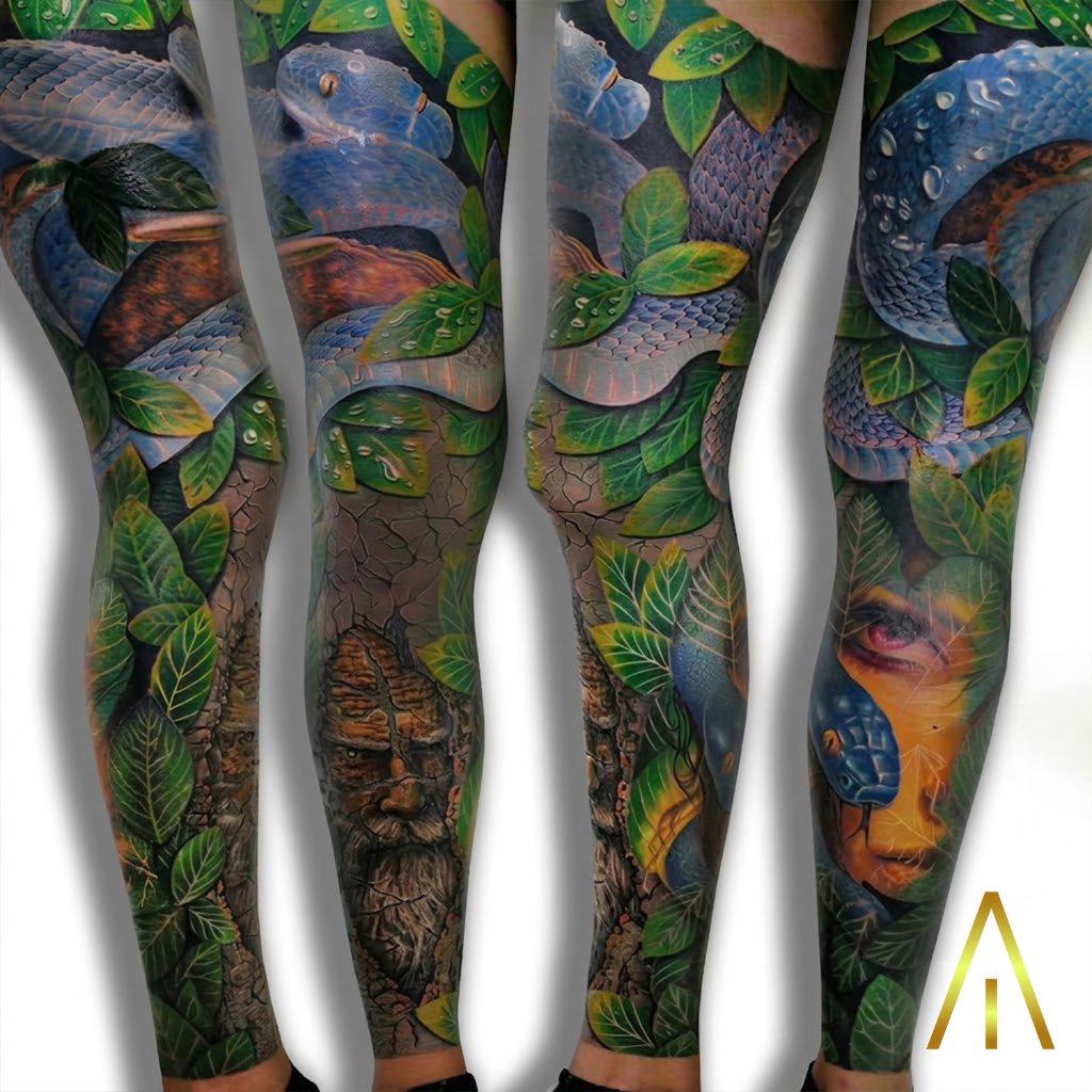 Colour tattoo Chiang Mai