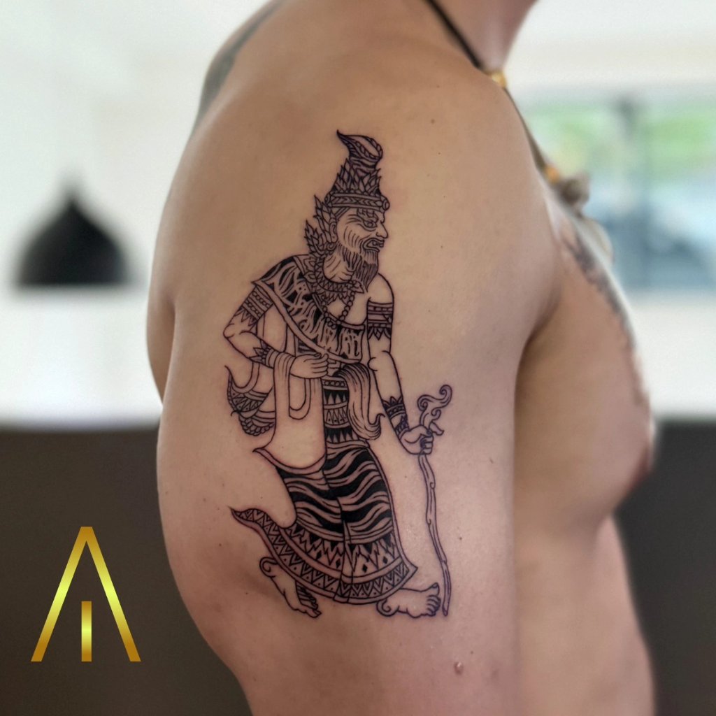 Sak Yant tattoo Chiang Mai Artisan Ink