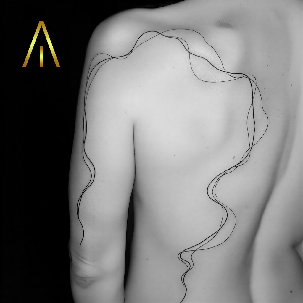 Miaa fine line tattoo Chiang Mai