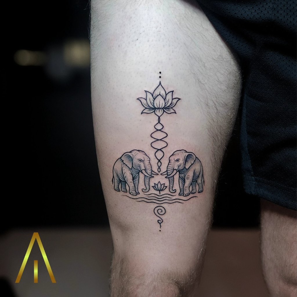 Minimal tattoo Chiang Mai Artisan Ink