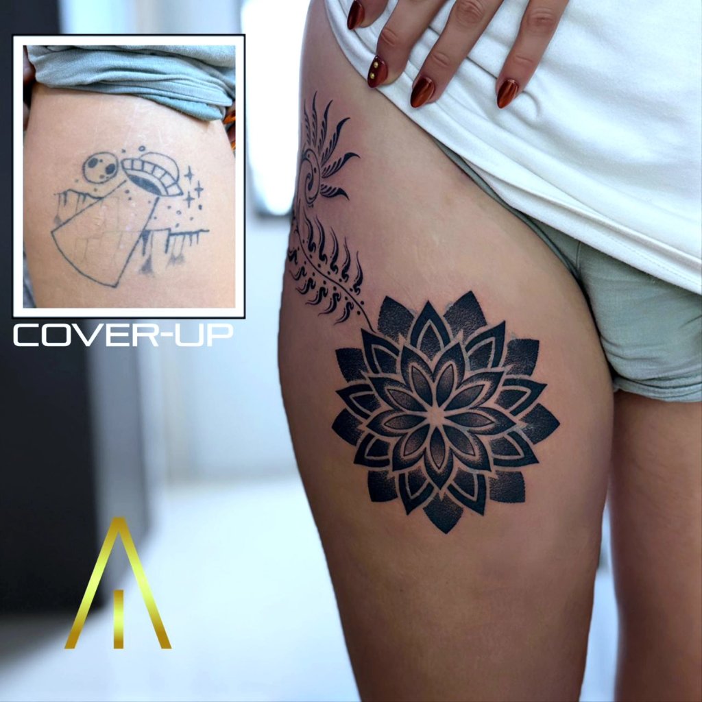 Cover up tattoo Chiang Mai Artisan Ink