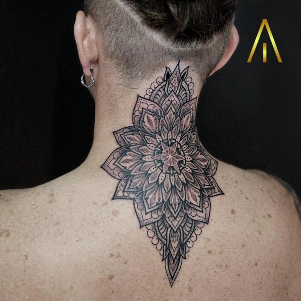 Polynesian geometric tattoo Chiang Mai Artisan Ink