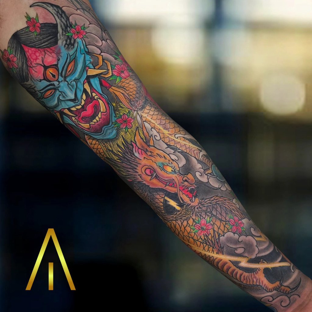 Japanese tattoo Chiang Mai Artisan Ink