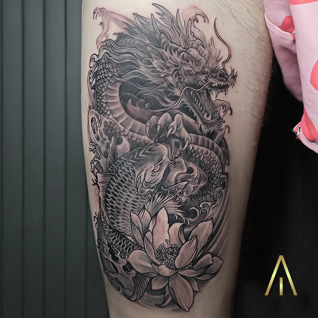 Japanese tattoo Chiang Mai Artisan Ink