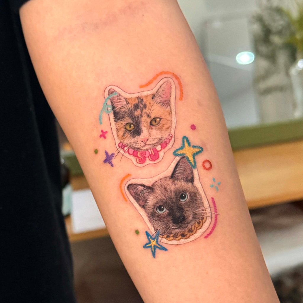 Miaa colour tattoo Chiang Mai