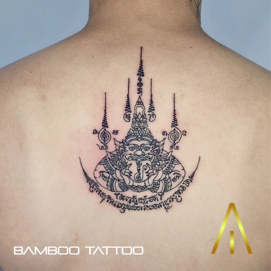 Sak Yant tattoo Chiang Mai Artisan Ink