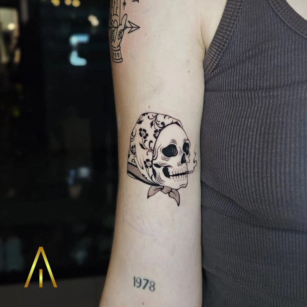 Minimal tattoo Chiang Mai Artisan Ink