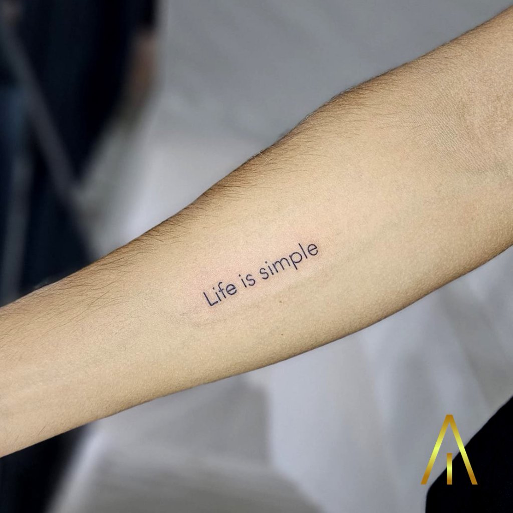 Fine line tattoo Chiang Mai