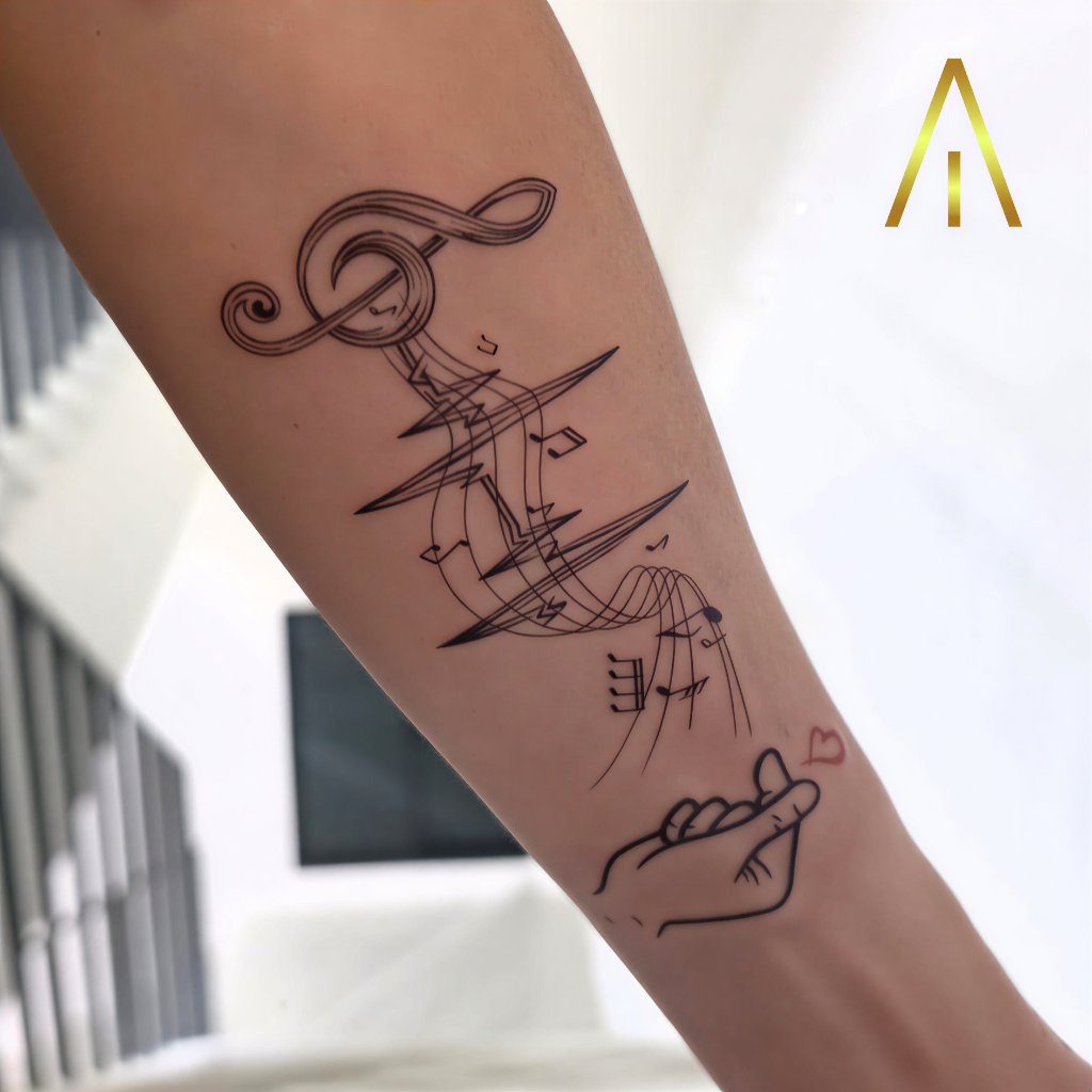 Fine line tattoo Chiang Mai
