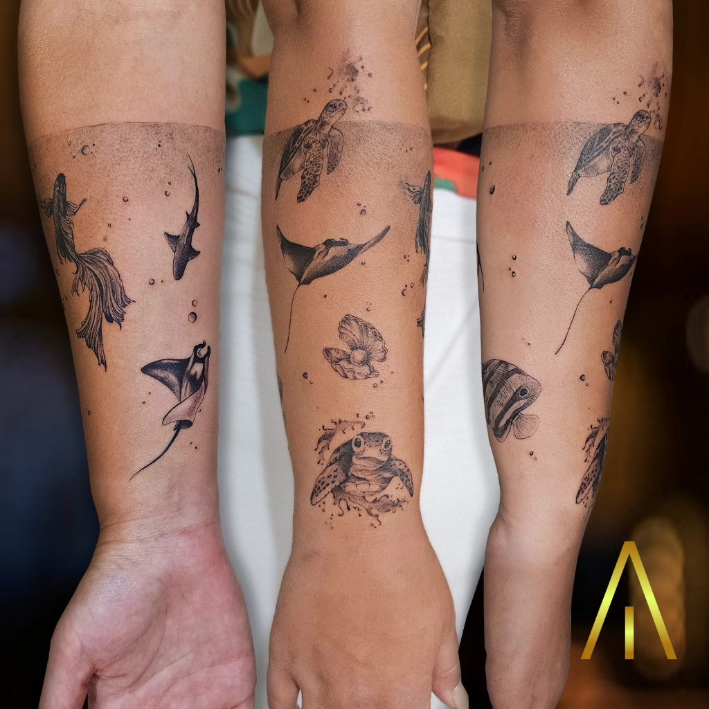Micro realistic tattoo Chiang Mai Artisan Ink