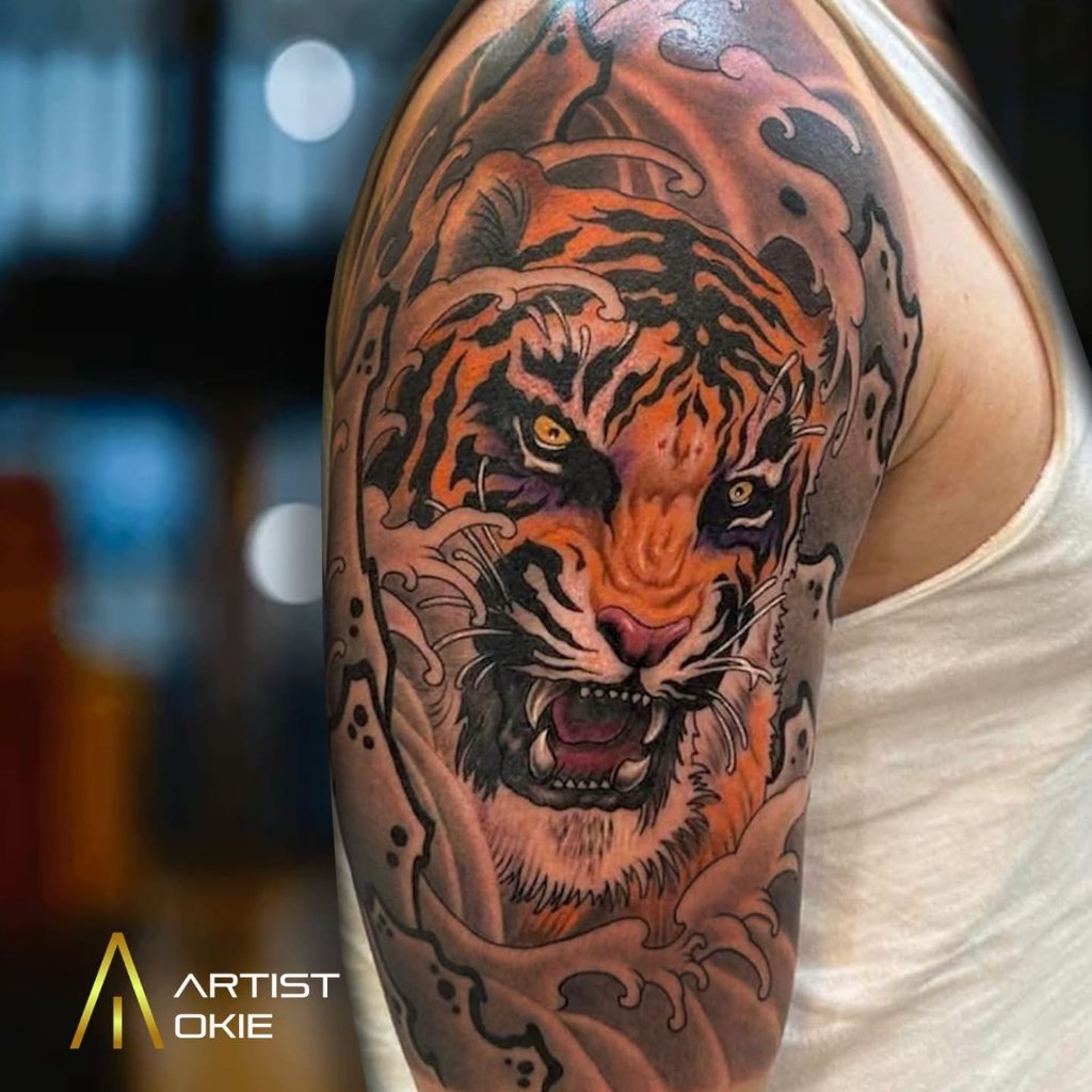 Japanese tattoo Chiang Mai Artisan Ink