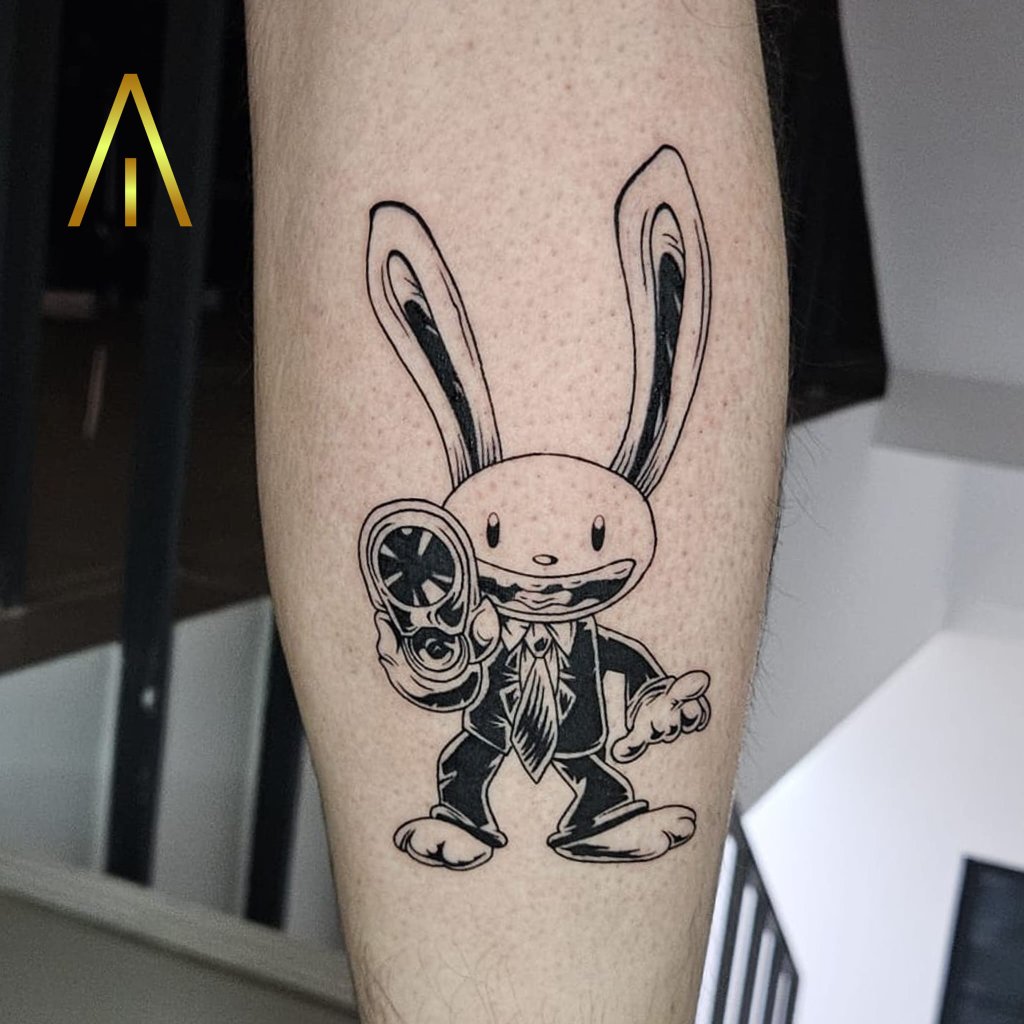 Blackwork tattoo Chiang Mai