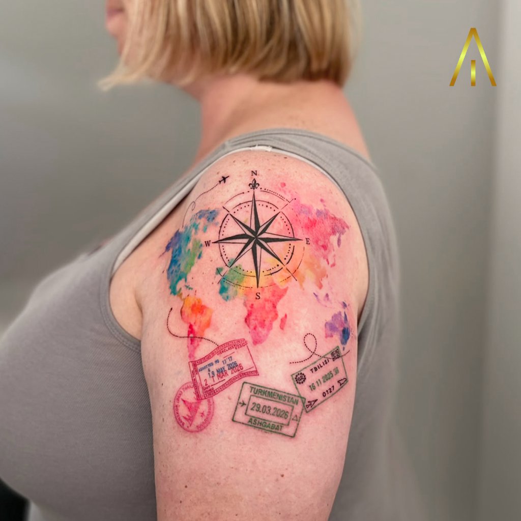 Colour tattoo Chiang Mai