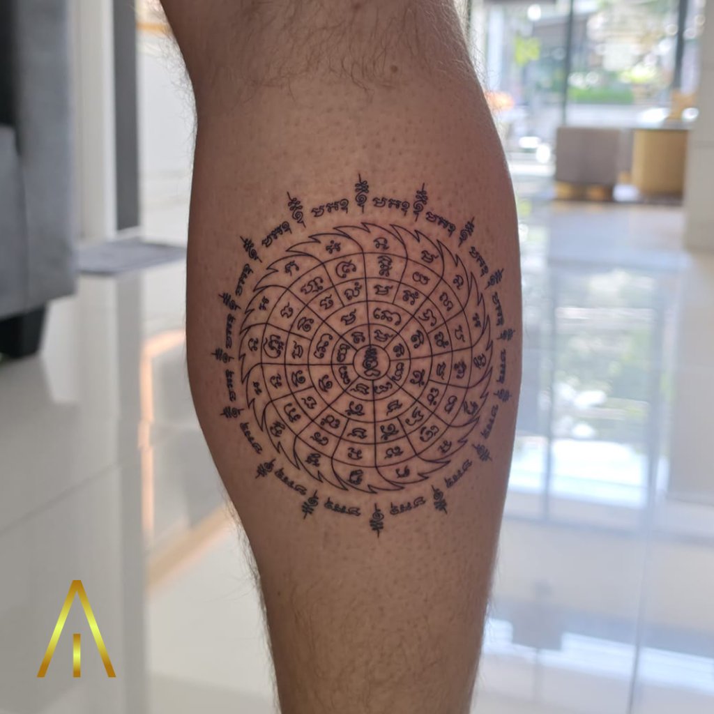 Sak Yant tattoo Chiang Mai — Artisan Ink