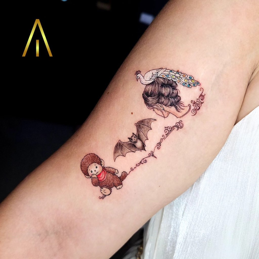 Minimal tattoo Chiang Mai Artisan Ink