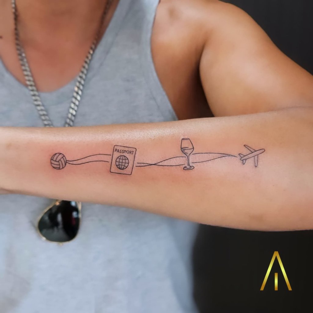 Fine line tattoo Chiang Mai Artisan Ink