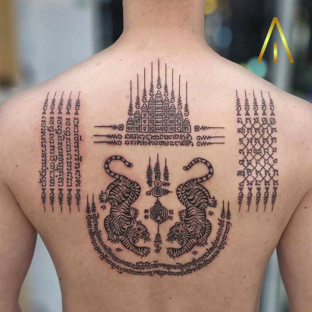 Sak Yant tattoo Chiang Mai Artisan Ink