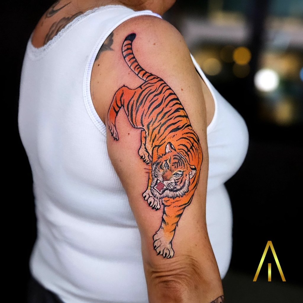 Colour tattoo Chiang Mai Artisan Ink