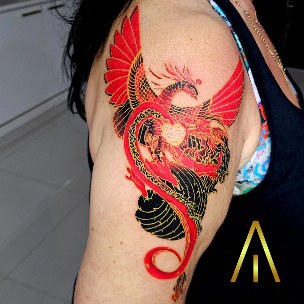 Colour tattoo Chiang Mai Artisan Ink