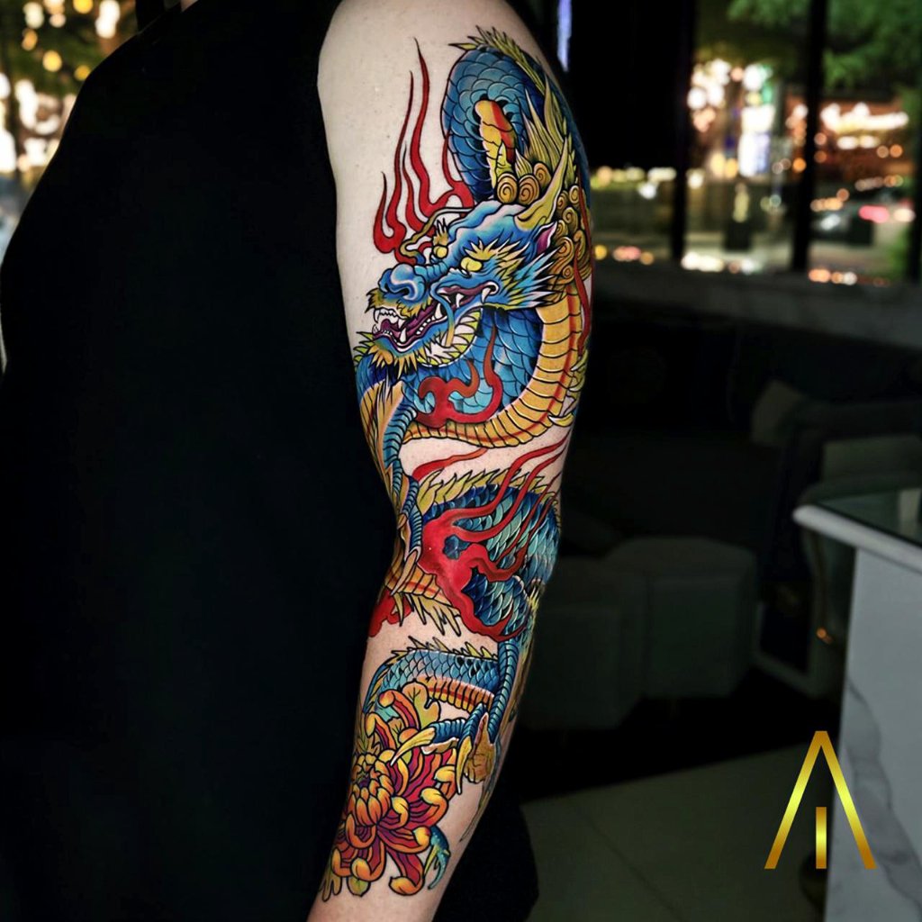 Jean Japanese tattoo Chiang Mai