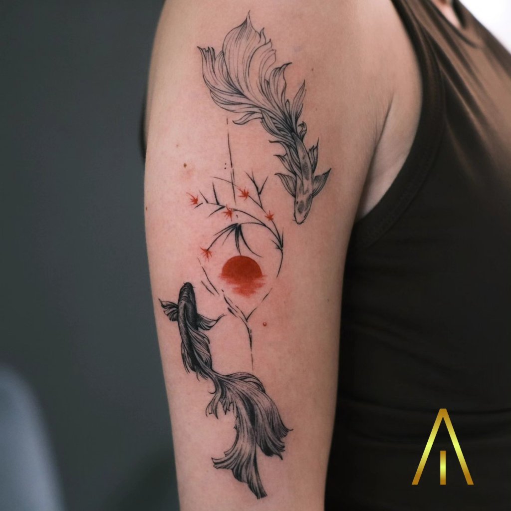 Minimal tattoo Chiang Mai Artisan Ink