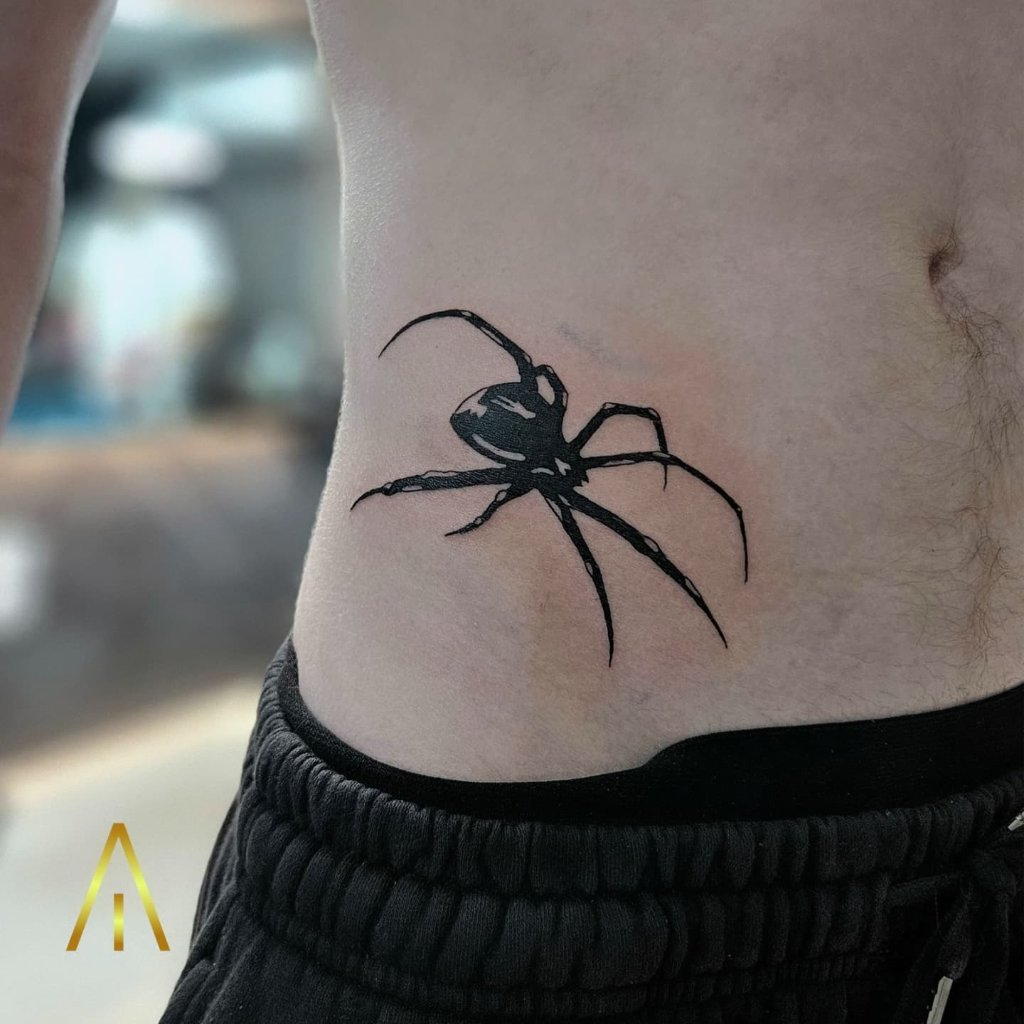 Blackwork tattoo Chiang Mai Artisan Ink
