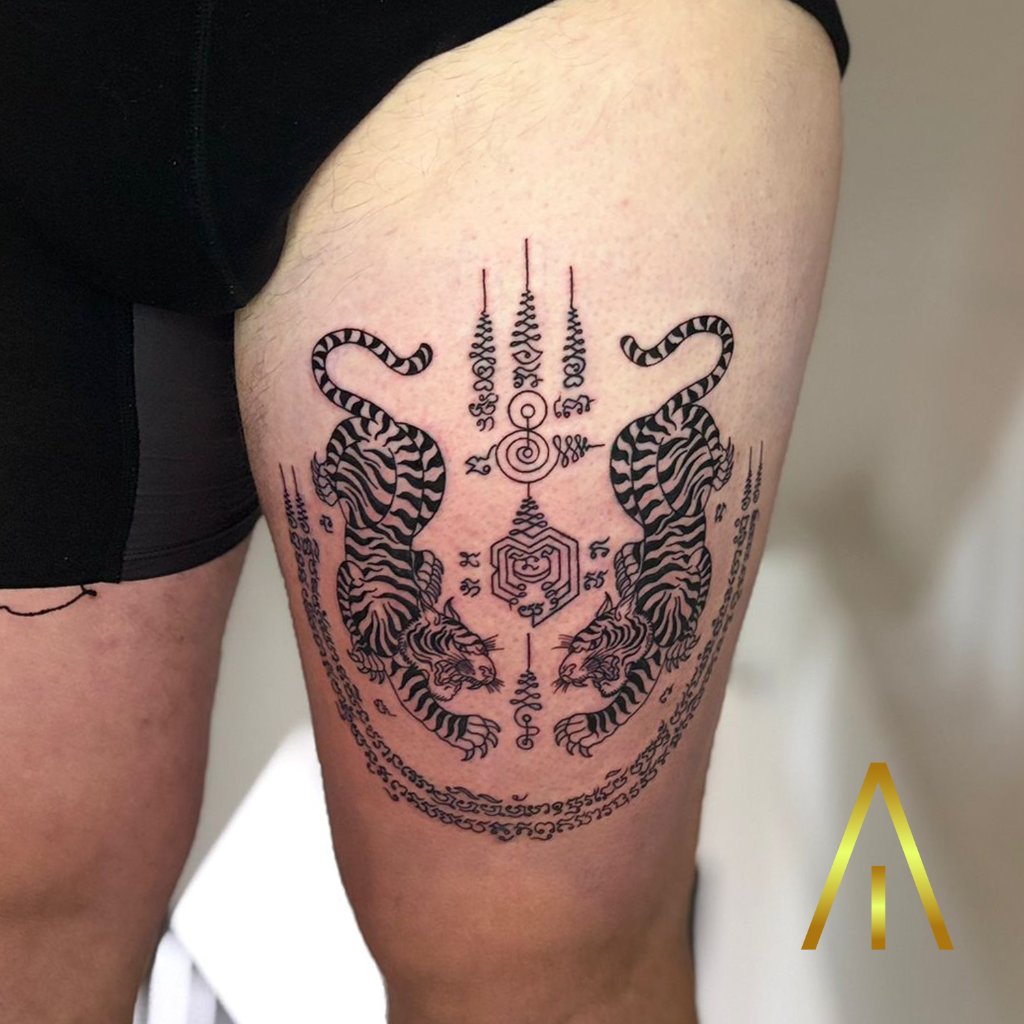 Sak Yant tattoo Chiang Mai