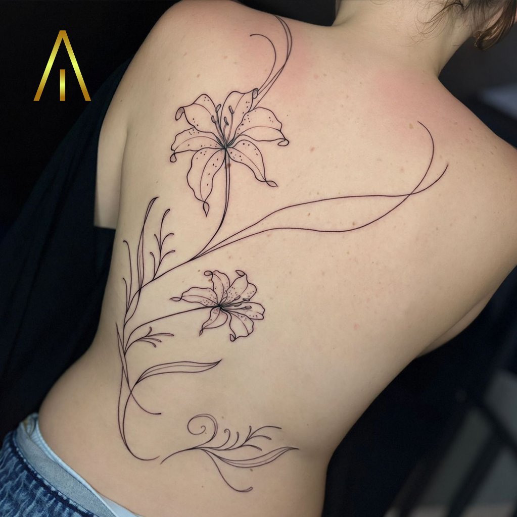 Fine line tattoo Chiang Mai