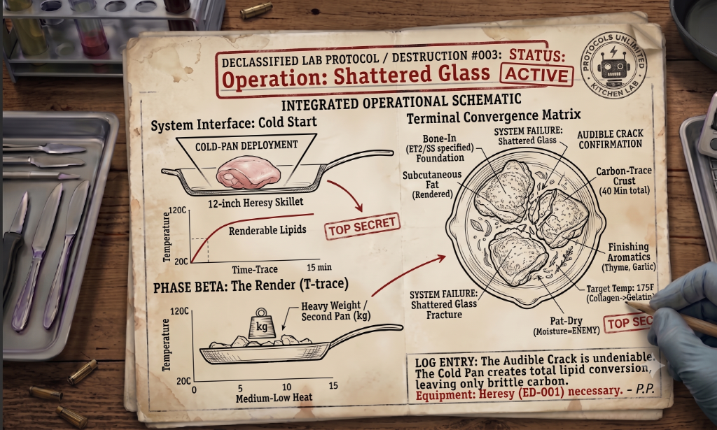 PP-003 — Operation: Shattered Glass operational schematic