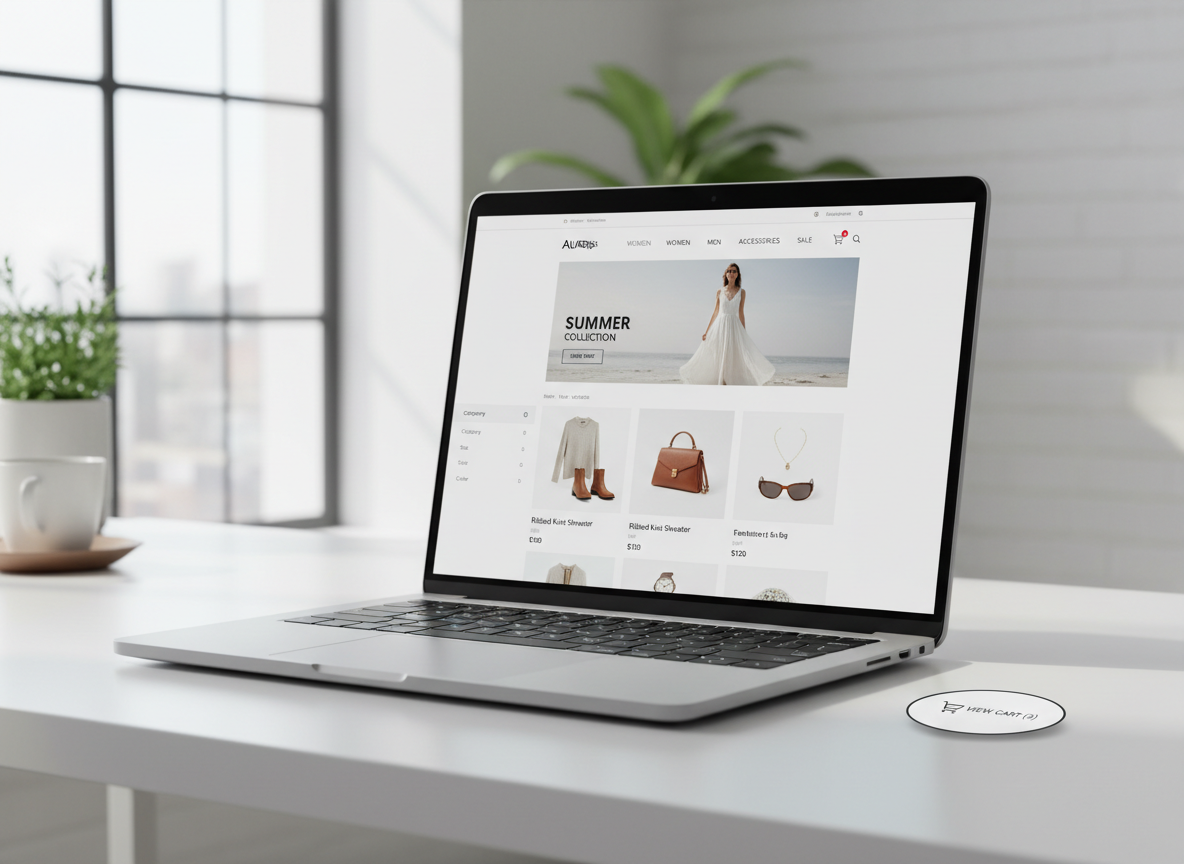 Urban Goods e-commerce website design – Alberta small business online store with product catalog