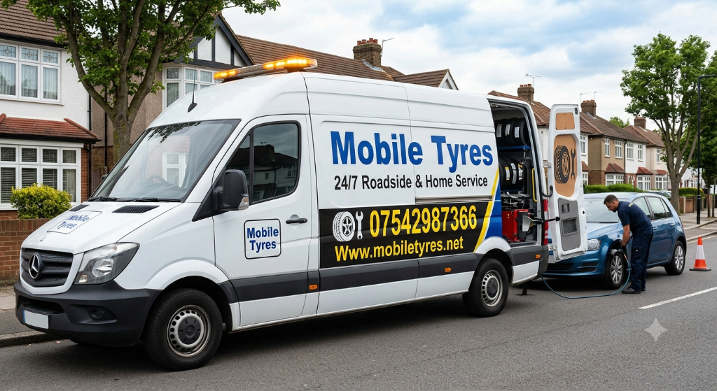 Swift Tyres Mobile — 24/7 roadside and home tyre service van