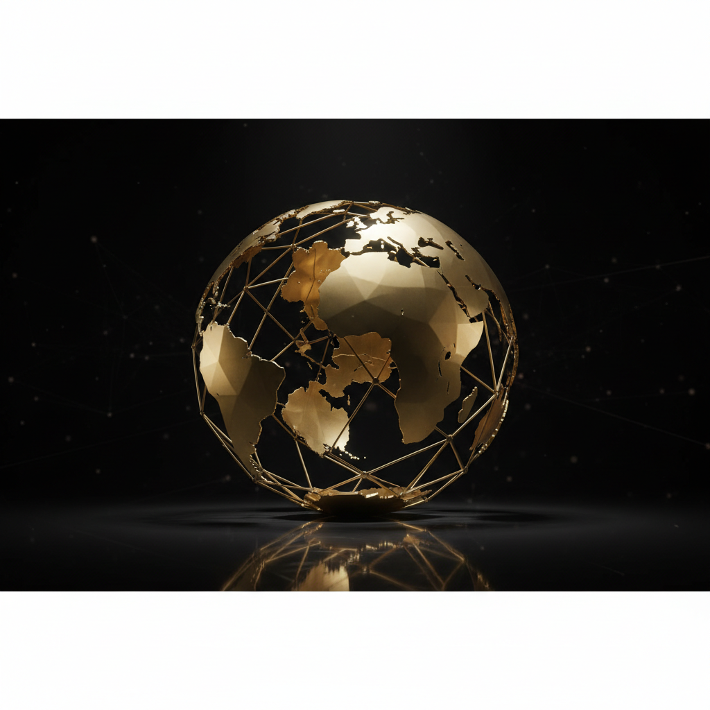 Abstract Globe
