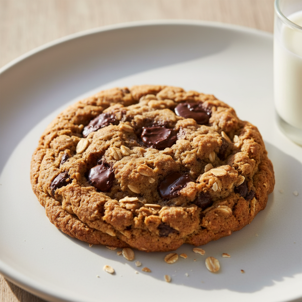 Oat & Chocolate Chip Cookie