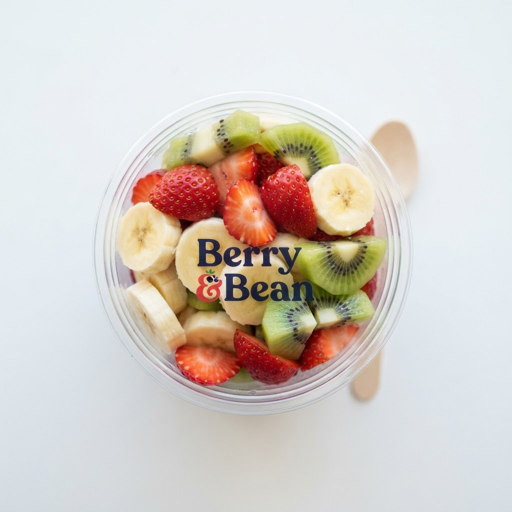 Fresh Fruit Cup — Banana, Strawberry & Kiwi