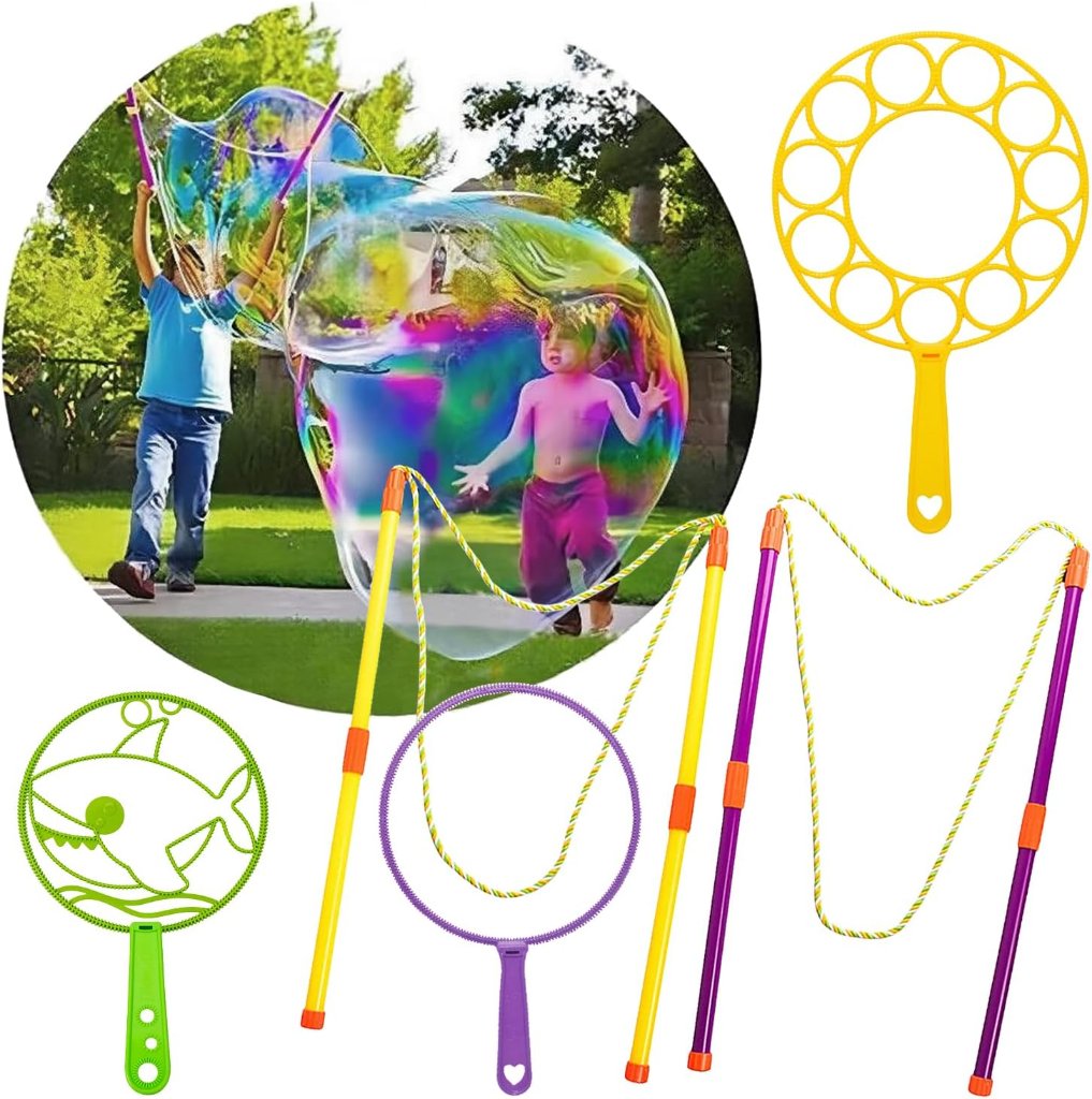 XXL Seifenblasen-Set für Kinder – perfekt für Gartenfeste