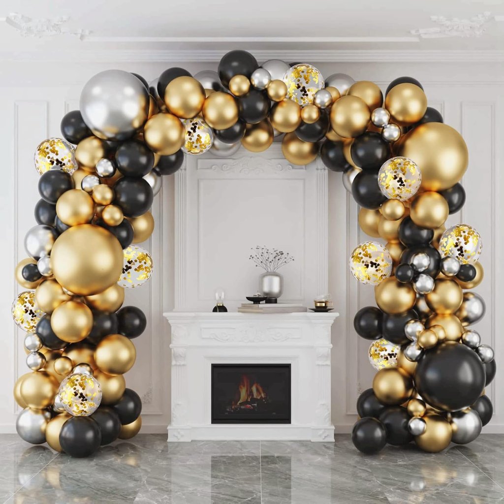 Ballon Girlande Geburtstag elegant