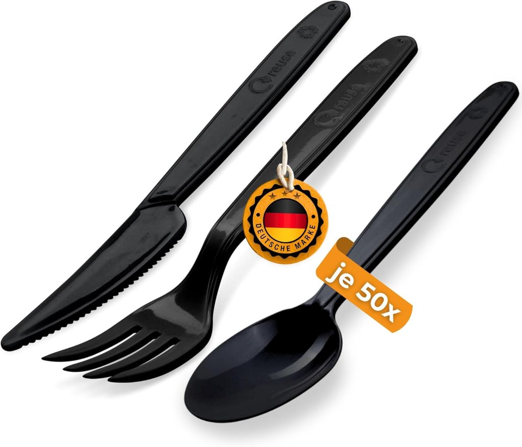 Wiederverwendbares Campingbesteck Set