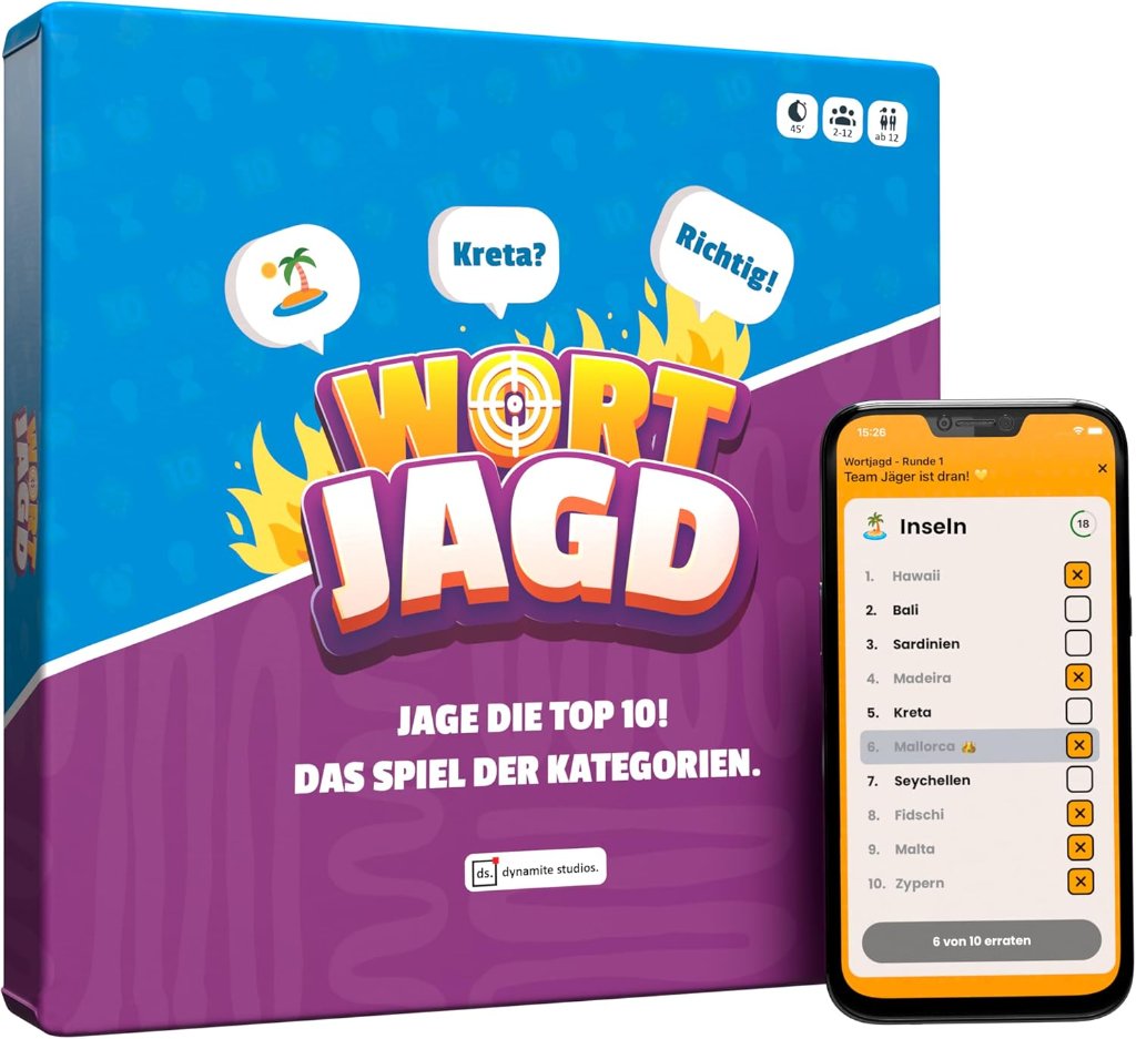 Wortjagd Gesellschaftsspiel