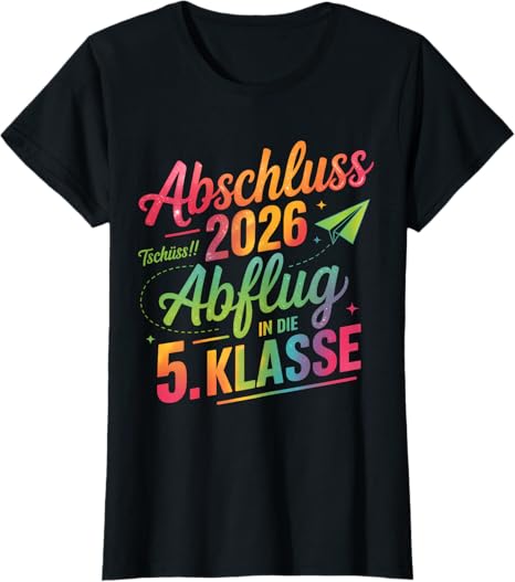 T-Shirt Abschluss 2026 Grundschule