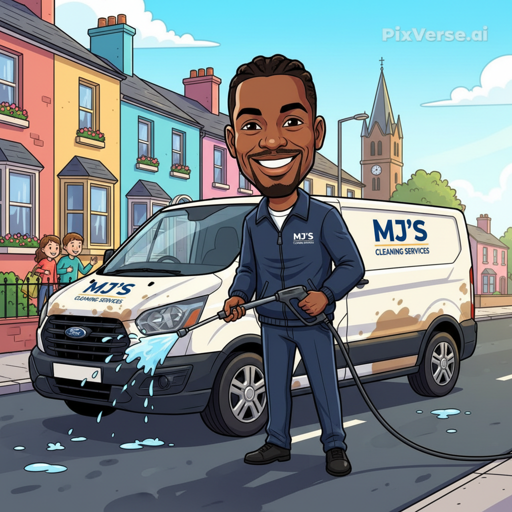 MJ's Cleaning Services mobile valeting image for Cork City