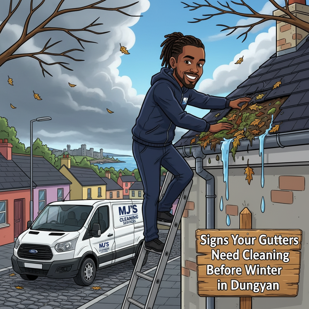 MJ's Cleaning Services gutter cleaning image for Dungarvan